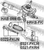 FEBEST HRKB-FK Bellow, steering